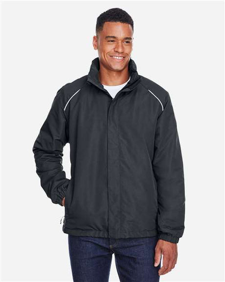 CORE365 Men's Profile Fleece - Lined All - Season Jacket - CORE365 88224 Carbon S