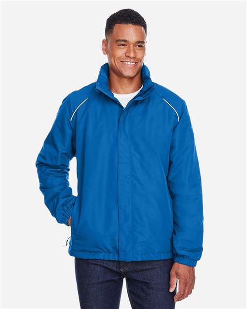 CORE365 Men's Profile Fleece - Lined All - Season Jacket - CORE365 88224 True Royal 5XL