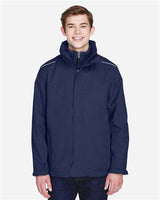 CORE365 Men's Region 3 - in - 1 Jacket with Fleece Liner - CORE365 88205 Classic Navy S