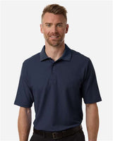 CORE365 Men's Resolve CVC Performance Pique Polo - CORE365 CE106 Classic Navy S