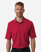 CORE365 Men's Resolve CVC Performance Pique Polo - CORE365 CE106 Classic Red S