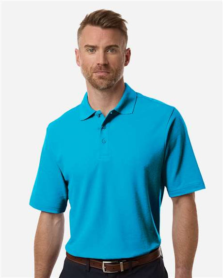 CORE365 Men's Resolve CVC Performance Pique Polo - CORE365 CE106 Electric Blue S