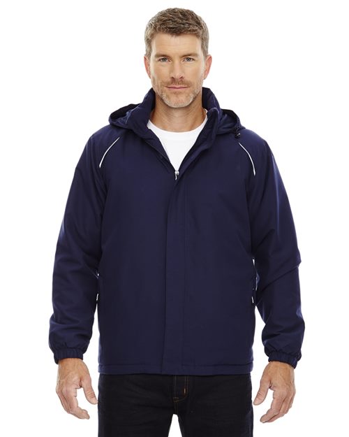 CORE365 Men's Tall Brisk Insulated Jacket - CORE365 88189T Black LT