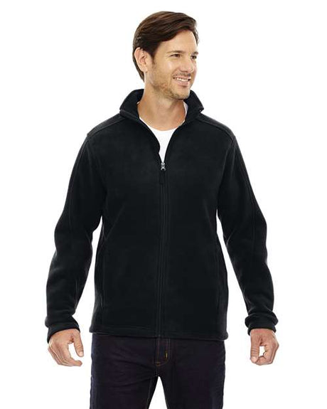 CORE365 Men's Tall Journey Fleece Jacket - CORE365 88190T Black LT