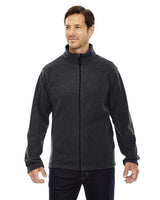CORE365 Men's Tall Journey Fleece Jacket - CORE365 88190T Black LT