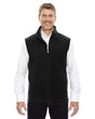 CORE365 Men's Tall Journey Fleece Vest - CORE365 88191T Black LT