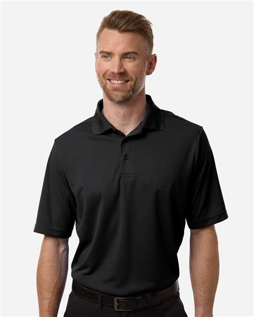 CORE365 Men's Tall Nova Performance Pique Polo - CORE365 CE108T Black LT