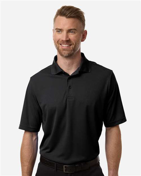 CORE365 Men's Tall Nova Performance Pique Polo - CORE365 CE108T Black LT