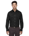 CORE365 Men's Tall Operate Twill Dress Shirt - CORE365 88193T Black LT