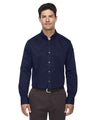 CORE365 Men's Tall Operate Twill Dress Shirt - CORE365 88193T Classic Navy LT