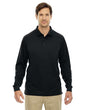 CORE365 Men's Tall Pinnacle Performance Long Sleeve Piqué Polo - CORE365 88192T Black LT