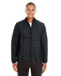 CORE365 Men's Tall Prevail Packable Puffer - CORE365 CE700T Black LT