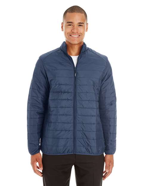 CORE365 Men's Tall Prevail Packable Puffer - CORE365 CE700T Classic Navy LT