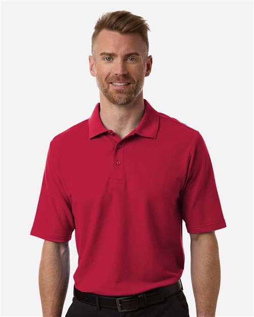 CORE365 Men's Tall Resolve CVC Performance Pique Polo - CORE365 CE106T Classic Red LT