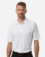 CORE365 Men's Tall Resolve CVC Performance Pique Polo - CORE365 CE106T White LT