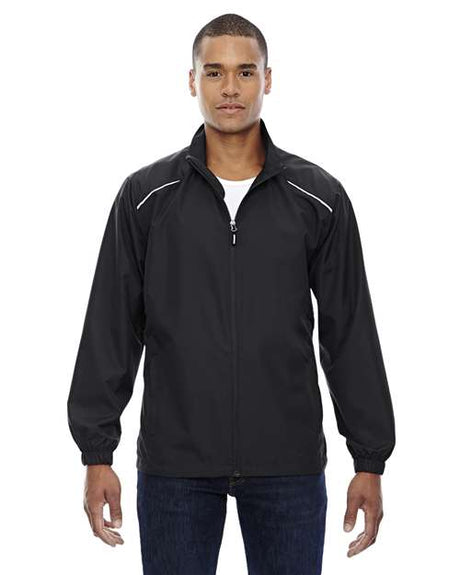 CORE365 Men's Tall Techno Lite Motivate Unlined Lightweight Jacket - CORE365 88183T Black LT
