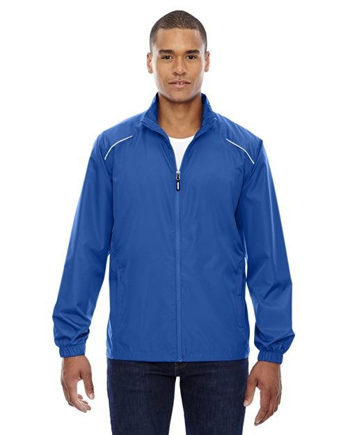 CORE365 Men's Tall Techno Lite Motivate Unlined Lightweight Jacket - CORE365 88183T Black LT