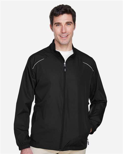 CORE365 Men's Techno Lite Motivate Unlined Lightweight Jacket - CORE365 88183 Black XS