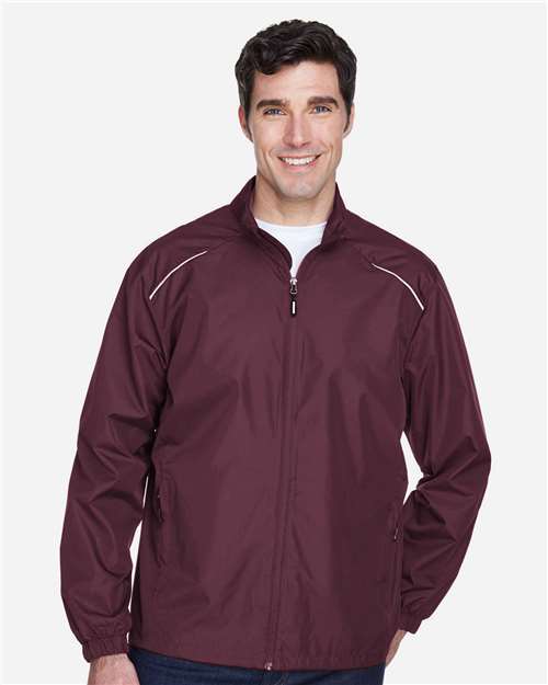 CORE365 Men's Techno Lite Motivate Unlined Lightweight Jacket - CORE365 88183 Burgundy XS