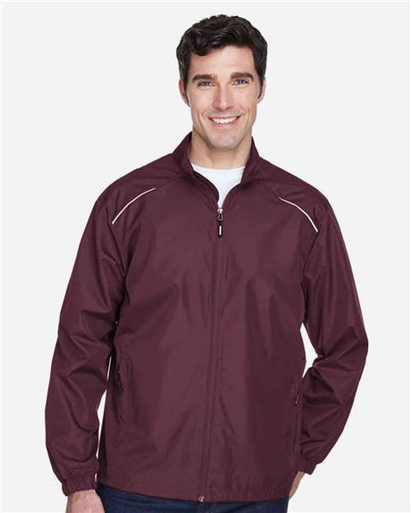 CORE365 Men's Techno Lite Motivate Unlined Lightweight Jacket - CORE365 88183 Burgundy XS