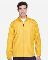 CORE365 Men's Techno Lite Motivate Unlined Lightweight Jacket - CORE365 88183 Campus Gold XS