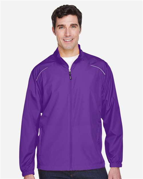 CORE365 Men's Techno Lite Motivate Unlined Lightweight Jacket - CORE365 88183 Campus Purple S