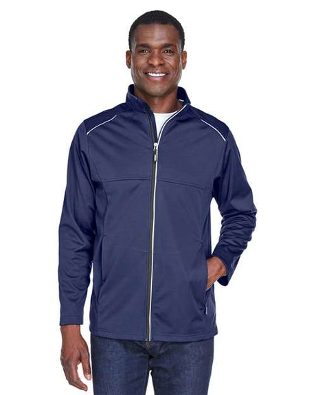 CORE365 Men's Techno Lite Three - Layer Knit Tech - Shell - CORE365 CE708 Classic Navy XS
