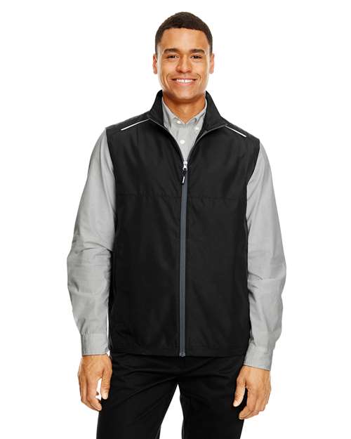 CORE365 Men's Techno Lite Unlined Vest - CORE365 CE703 Black S