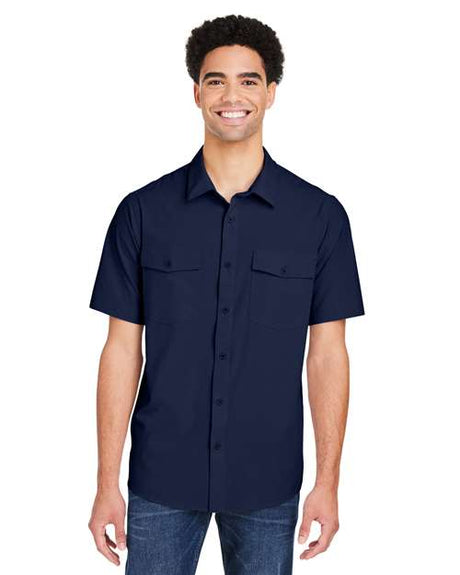 CORE365 Men's Ultra UVP® Marina Shirt - CORE365 CE510 Classic Navy S