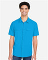 CORE365 Men's Ultra UVP® Marina Shirt - CORE365 CE510 Electric Blue S