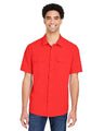 CORE365 Men's Ultra UVP® Marina Shirt - CORE365 CE510 Marina Red S