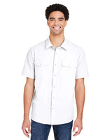 CORE365 Men's Ultra UVP® Marina Shirt - CORE365 CE510 White S