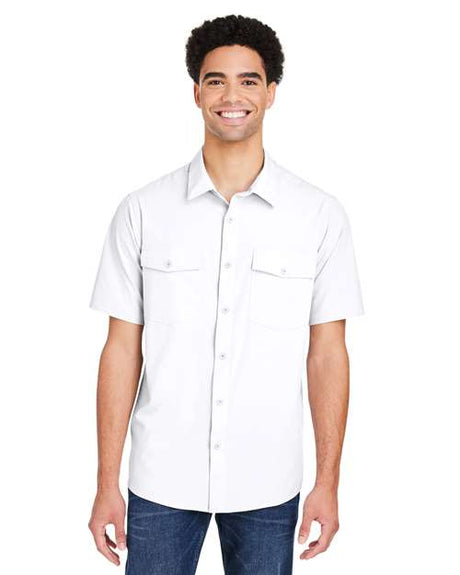 CORE365 Men's Ultra UVP® Marina Shirt - CORE365 CE510 White S