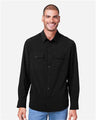 CORE365 Men's Ultra UVP® Marina Shirt - CORE365 CE510L Black S