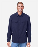 CORE365 Men's Ultra UVP® Marina Shirt - CORE365 CE510L Classic Navy S