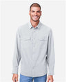 CORE365 Men's Ultra UVP® Marina Shirt - CORE365 CE510L Platinum S