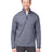 CORE365 Men's Venture Heathered Stripe Quarter - Zip Pullover - CORE365 CE73 Classic Navy/ White S