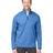 CORE365 Men's Venture Heathered Stripe Quarter - Zip Pullover - CORE365 CE73 True Royal/ White S