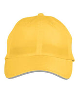CORE365 Pitch Performance Cap - CORE365 CE001 Campus Gold One Size