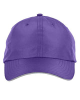 CORE365 Pitch Performance Cap - CORE365 CE001 Campus Purple One Size