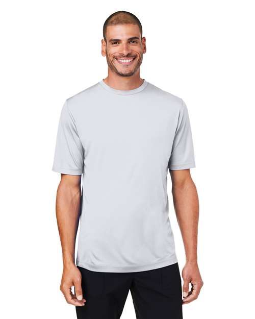 CORE365 Unisex Capital Performance T-Shirt - CORE365 CE10 Platinum XS