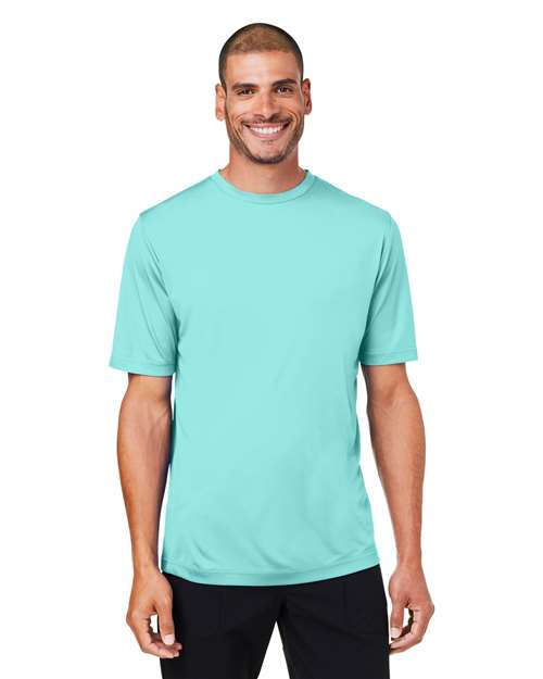 CORE365 Unisex Capital Performance T-Shirt - CORE365 CE10 Sea Glass XS