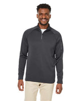 CORE365 Unisex Fusion ChromaSoft™ Fleece Quarter - Zip Pullover - CORE365 CE801 Carbon S