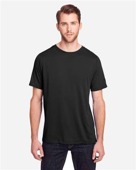 CORE365 Unisex Fusion ChromaSoft™ Performance T-Shirt - CORE365 CE111 Black XS