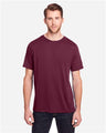 CORE365 Unisex Fusion ChromaSoft™ Performance T-Shirt - CORE365 CE111 Burgundy M