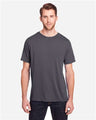 CORE365 Unisex Fusion ChromaSoft™ Performance T-Shirt - CORE365 CE111 Carbon XS
