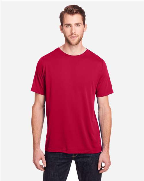 CORE365 Unisex Fusion ChromaSoft™ Performance T-Shirt - CORE365 CE111 Classic Red XS