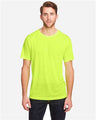 CORE365 Unisex Tall Fusion ChromaSoft™ Performance T-Shirt - CORE365 CE111T Safety Yellow LT