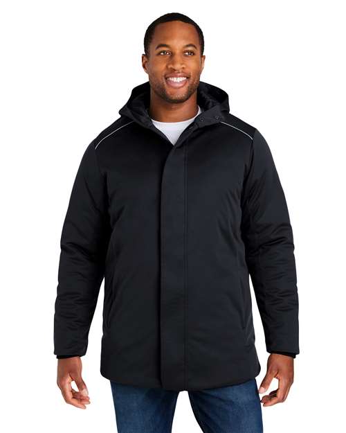 CORE365 Unisex Techno Lite Flat - Fill Insulated Jacket - CORE365 CE715 Black XS