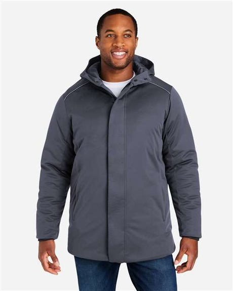 CORE365 Unisex Techno Lite Flat - Fill Insulated Jacket - CORE365 CE715 Carbon XS